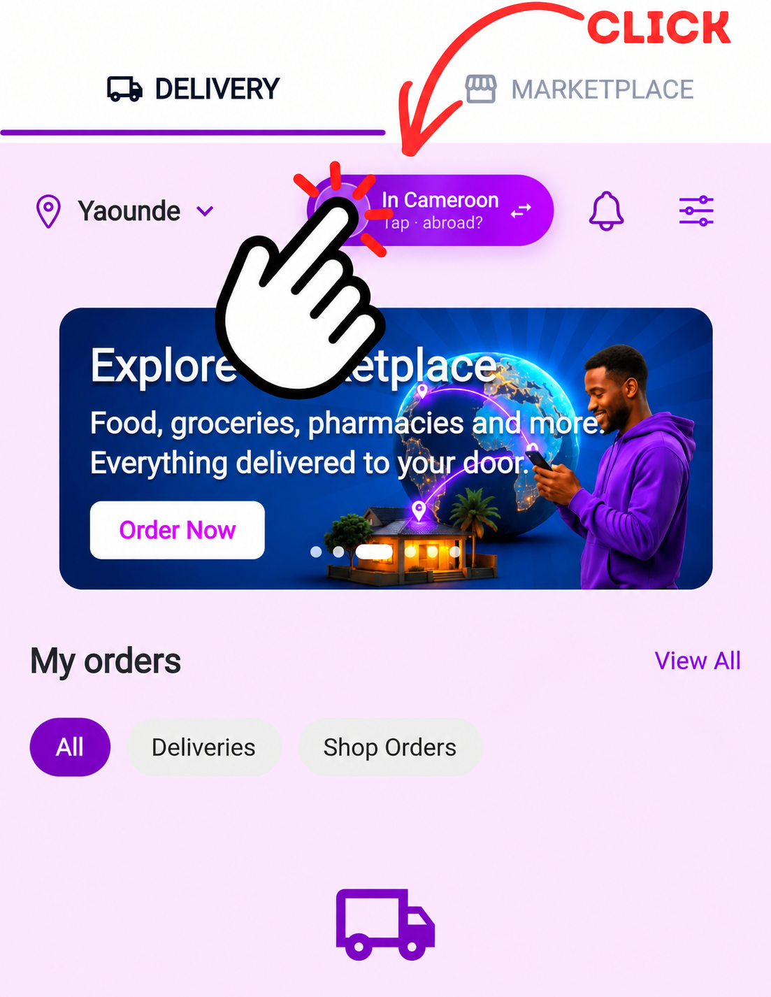 How to switch to diaspora mode